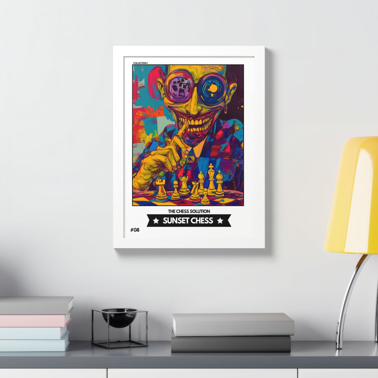 Season 1 - Collection 1 Card #08 - Sunset Card Poster Framed 12"x16"