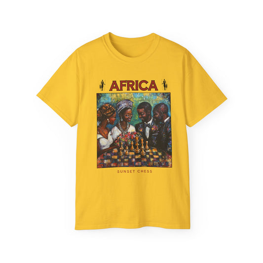 Wedding Day - Yellow Chess T Shirt