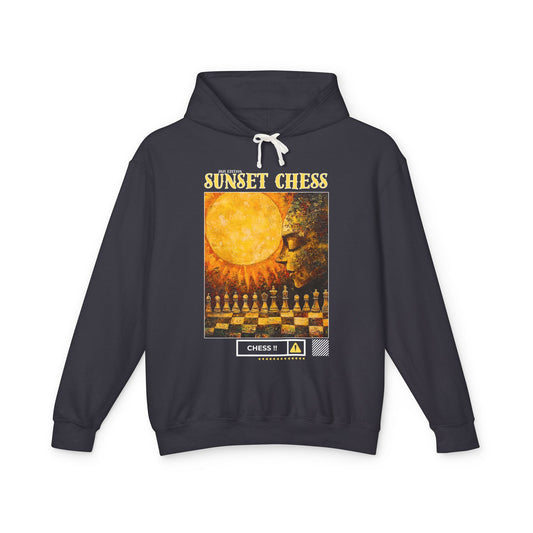 Too Close For Comfort - Black Chess Hoodie