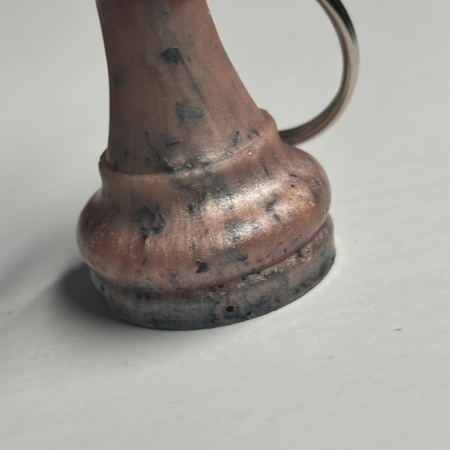 Brown Deluxe Queen - Handmade Resin Keychain