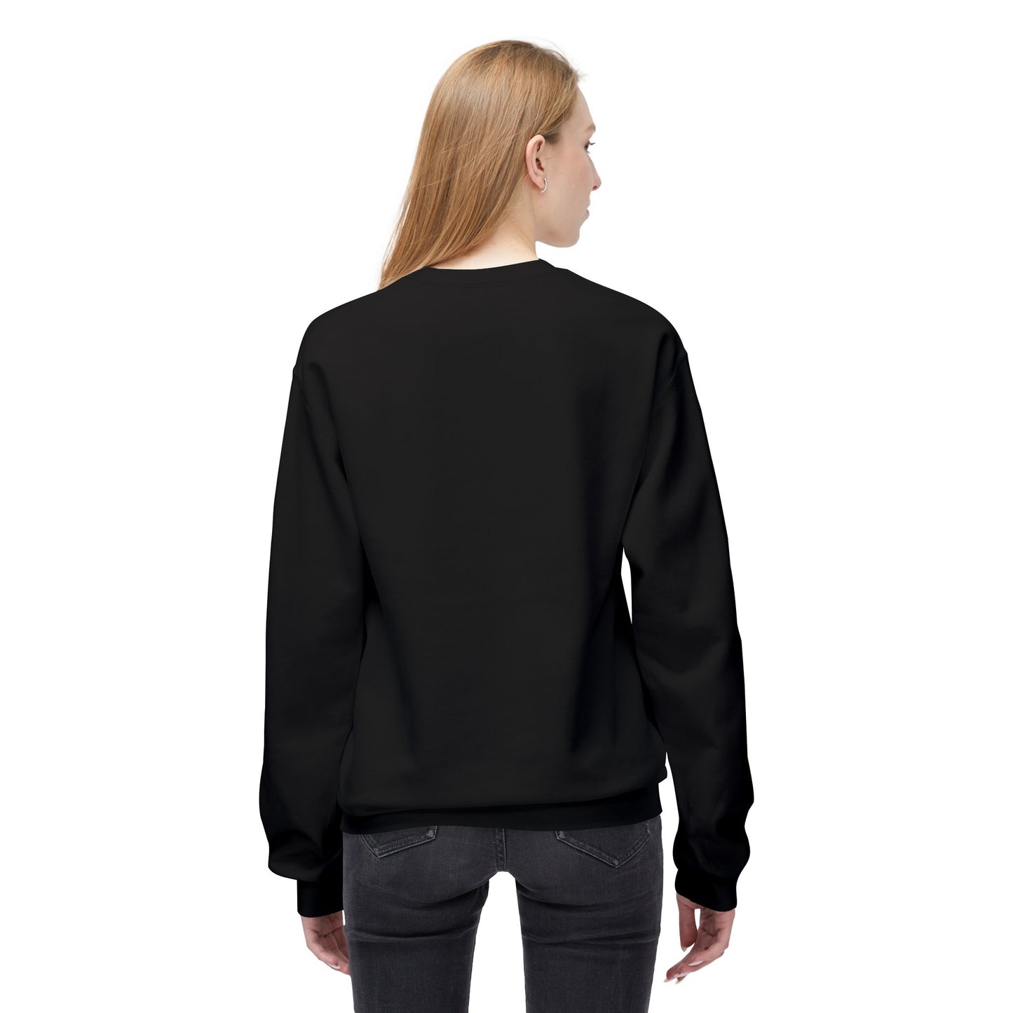 Giraffe Checkmate - Black Crewneck Sweater