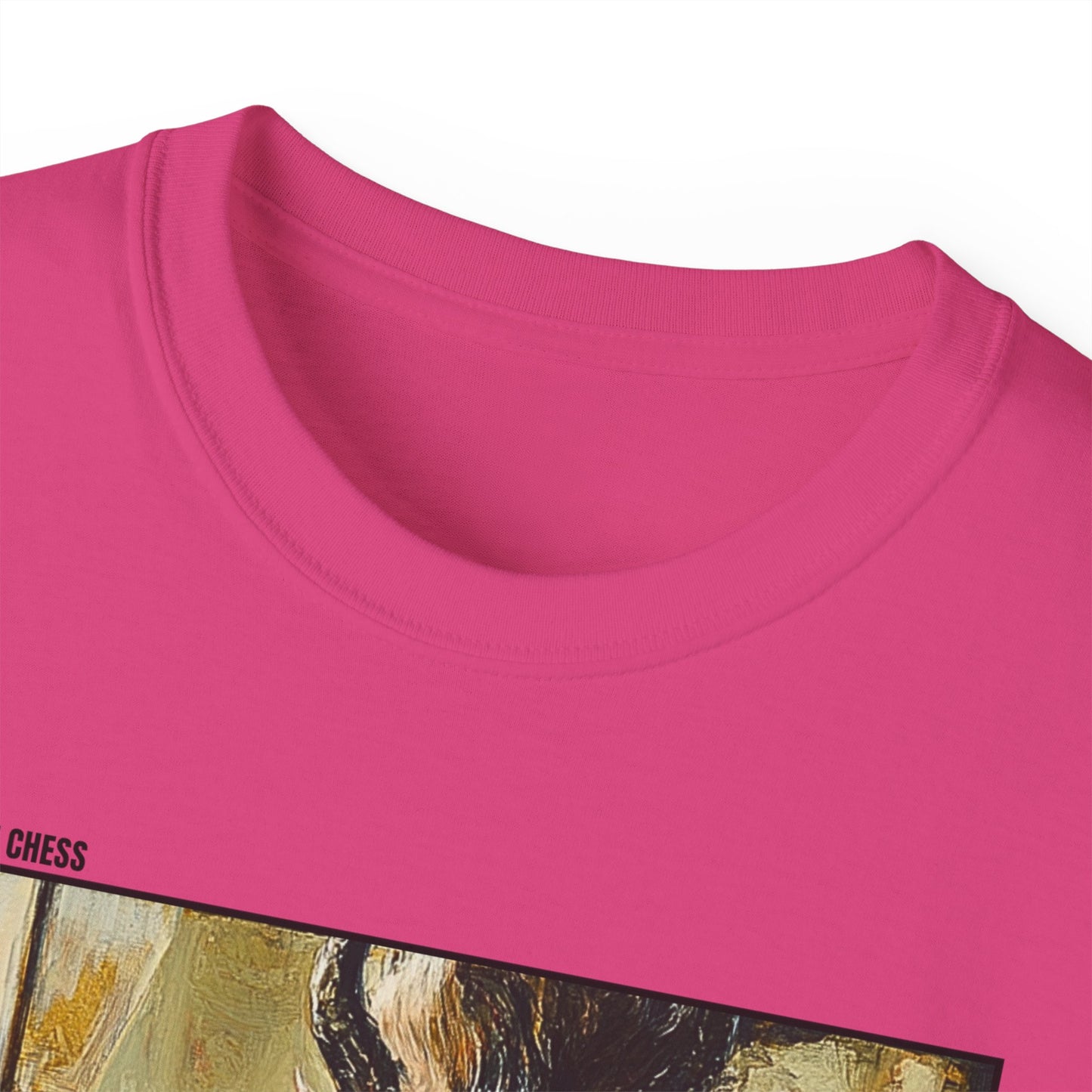 Blood Sucker Plays Chess - Hot Pink Chess T Shirt