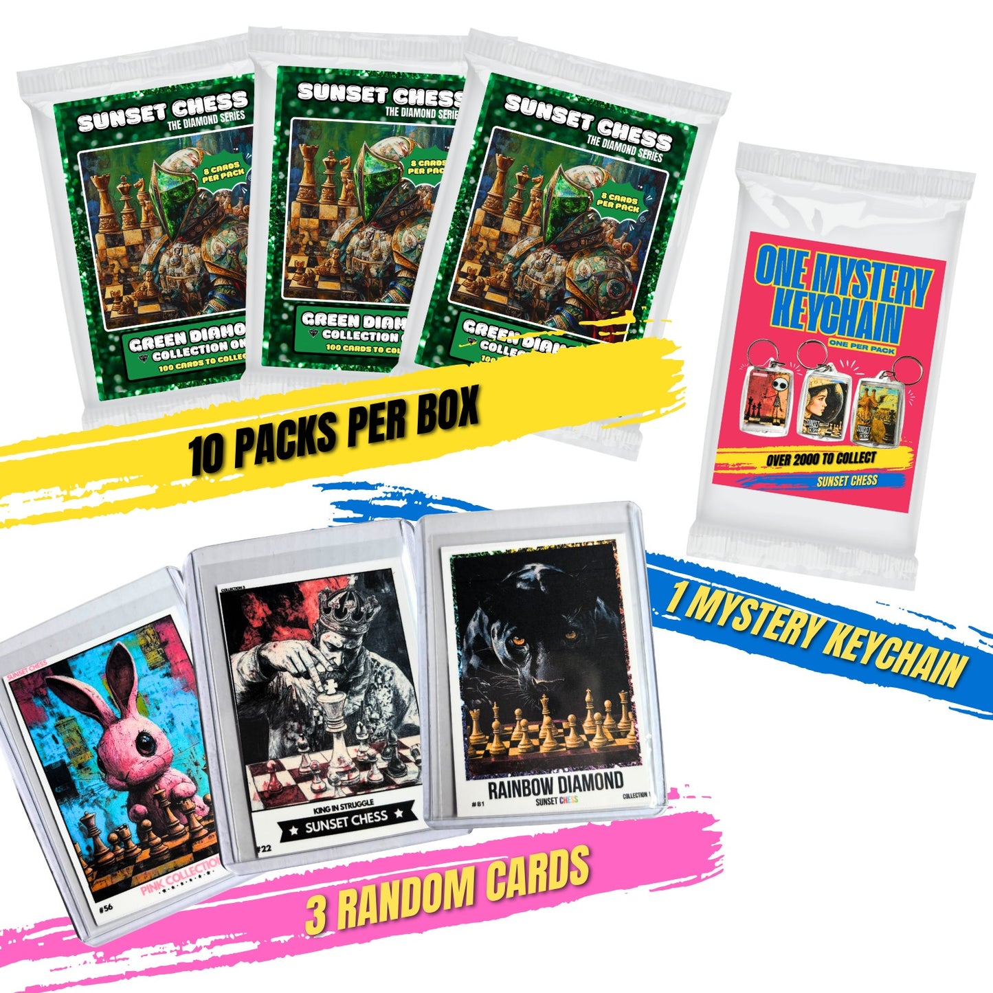 Green Diamond Part 1 Trading Cards - Mini Box Collection