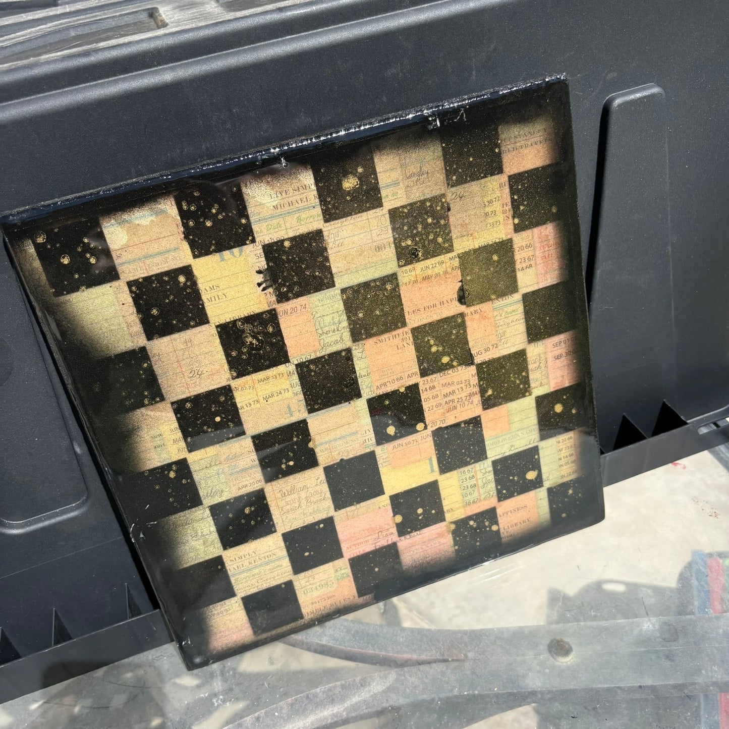 Contract Forms - Resin Coated Chess Board