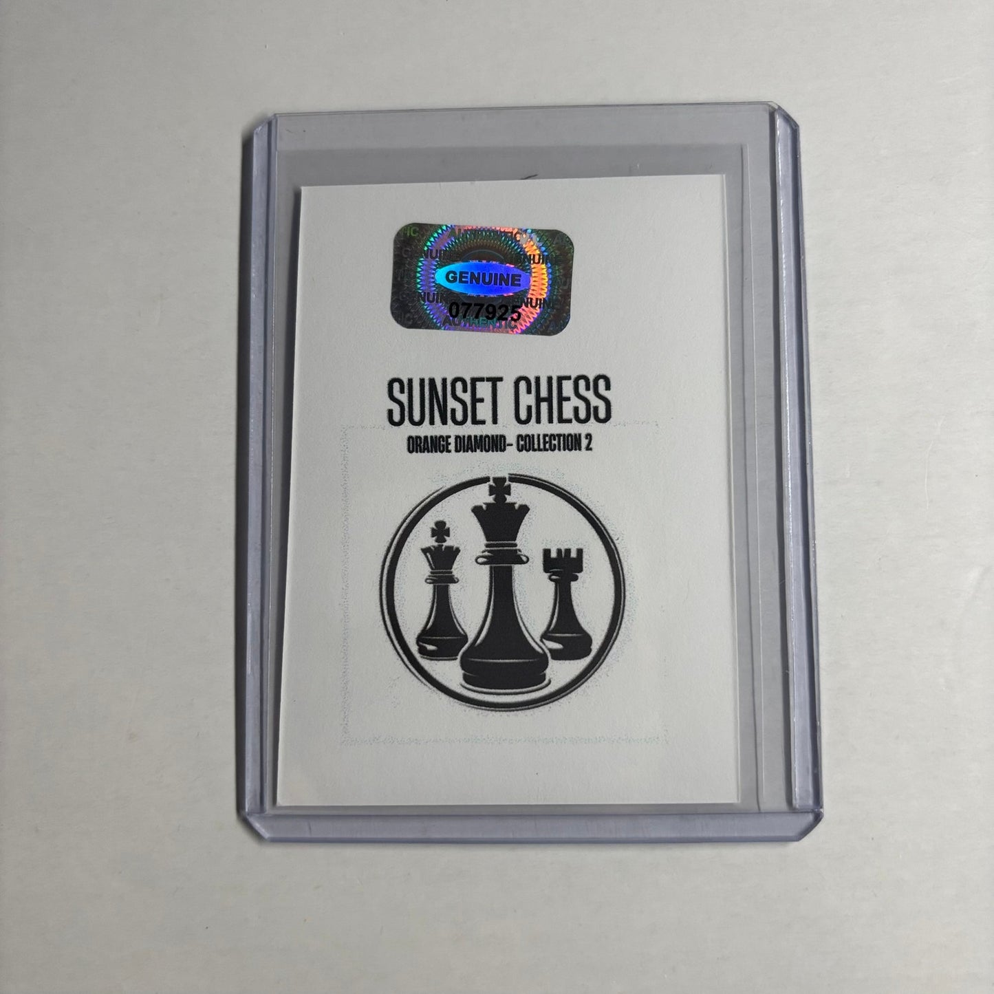 Orange Diamond Collection 2 - Trading Card