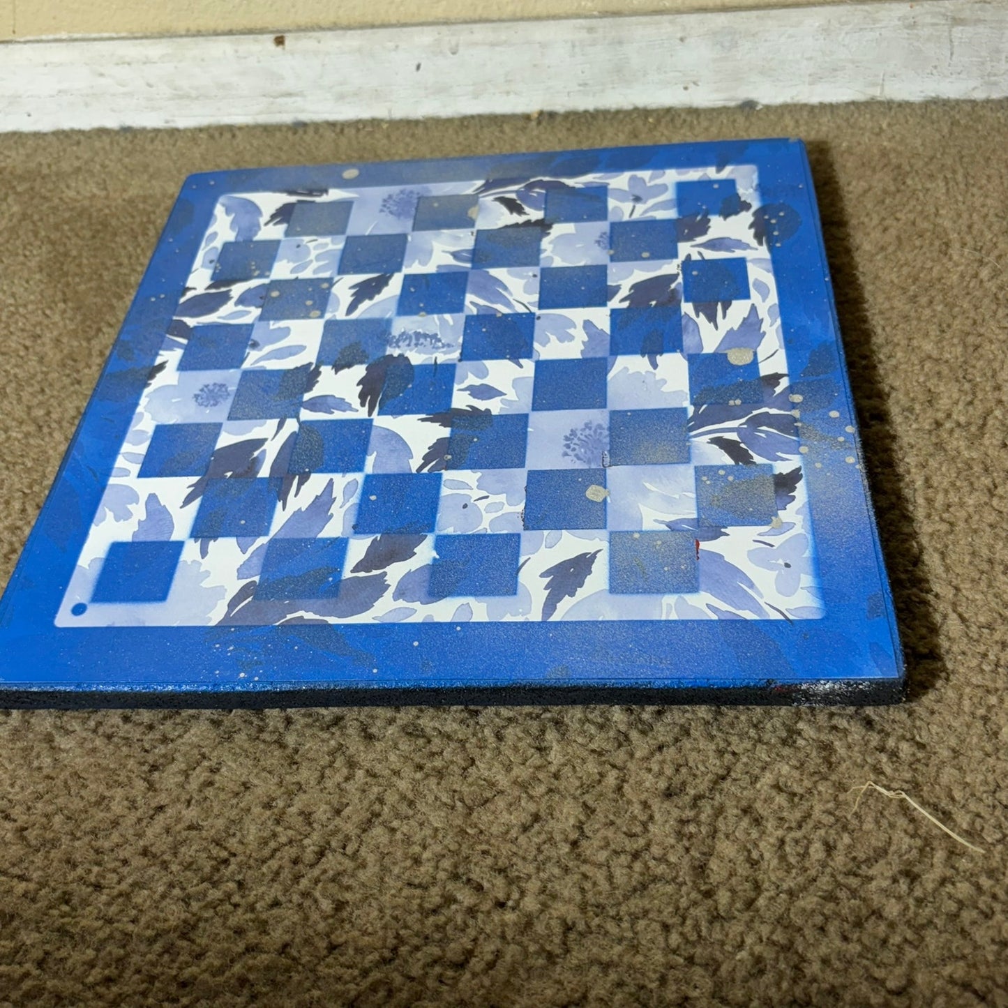 Blush Flush - Scrapbook Chess Board