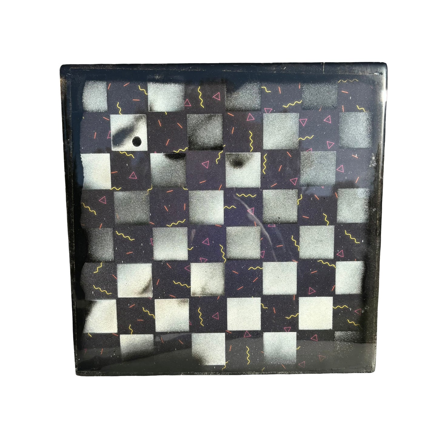 Party Chrome - Resin Coated Chess Board