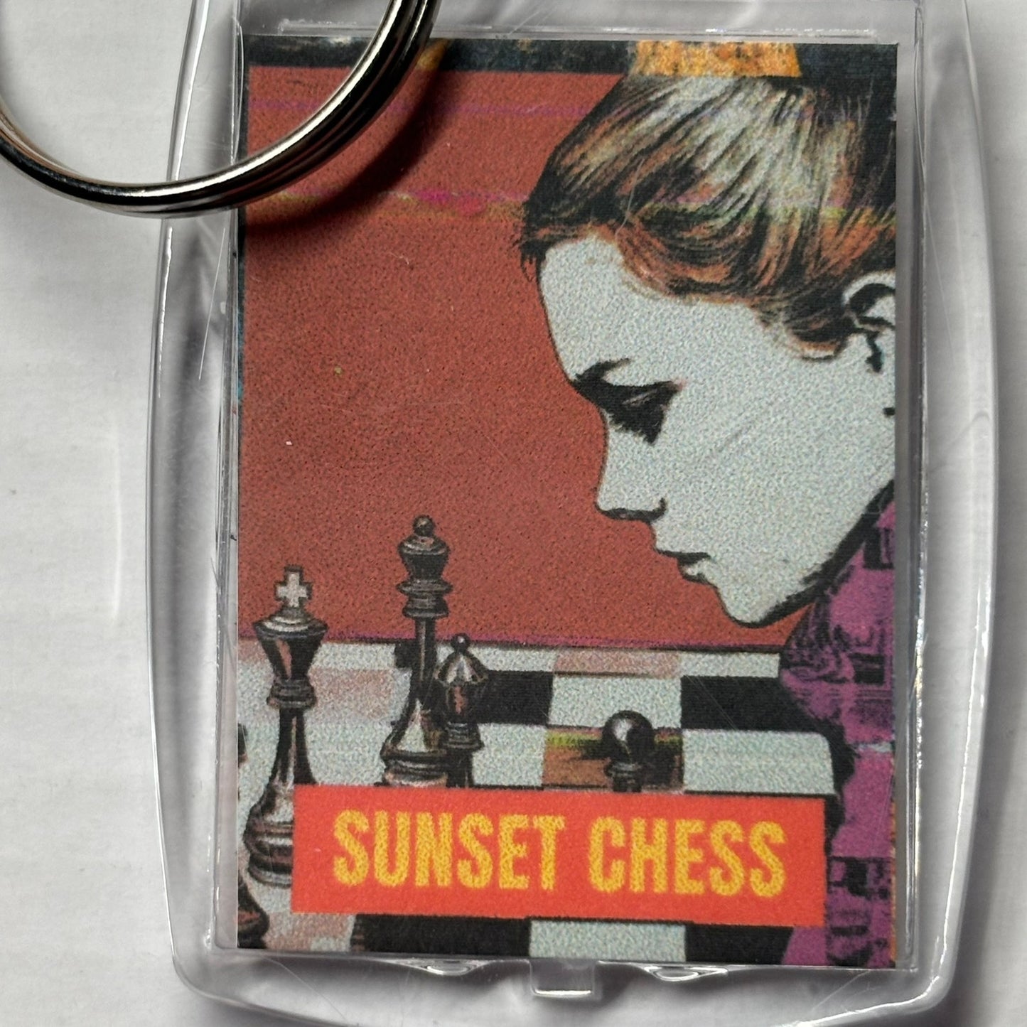 Young Prodigy - Chess  Photo Keychain