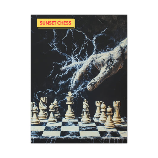 The Midas Touch - Canvas Chess Print 30"x40"