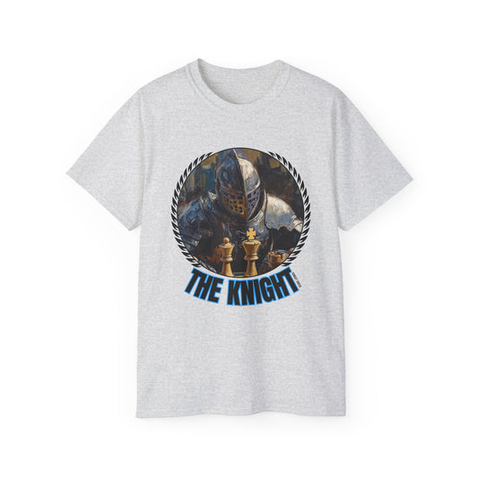 The Knight - Ash Gray Chess T Shirt