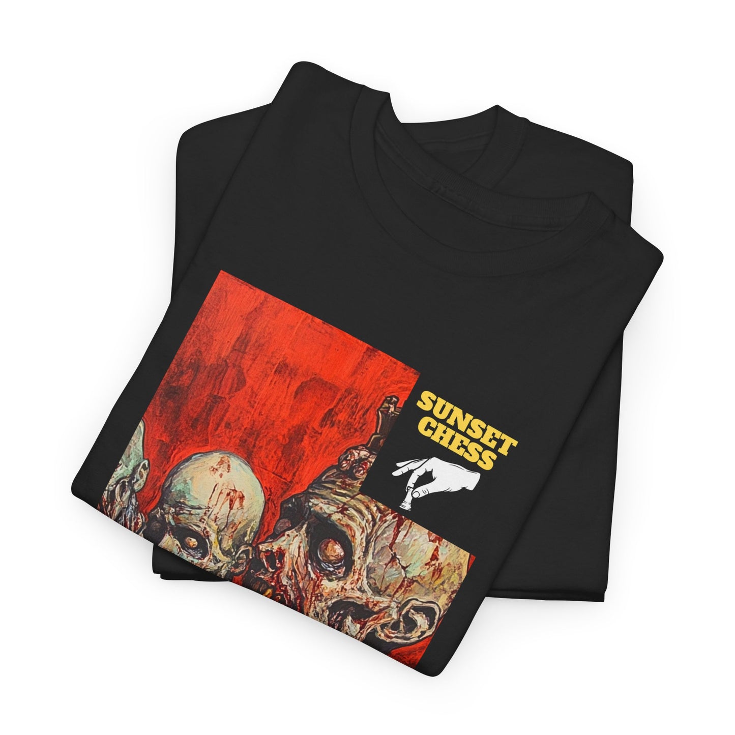 Zombies - Black Chess T Shirt