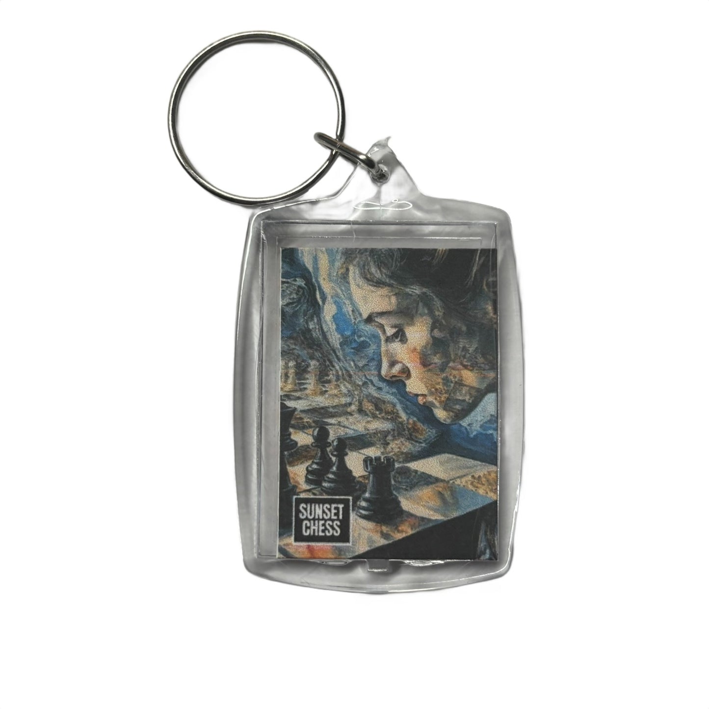 Close Up - Chess  Photo Keychain