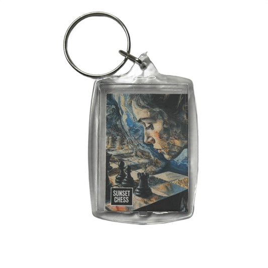 Close Up - Chess  Photo Keychain