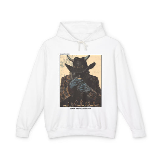 Black Bull - White Chess Hoodie