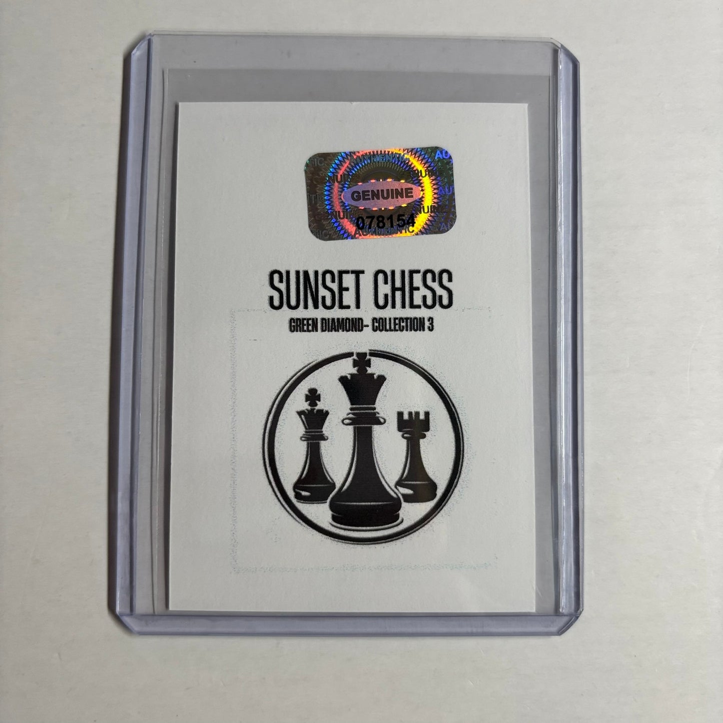 Green Diamond Collection 3 - Trading Card