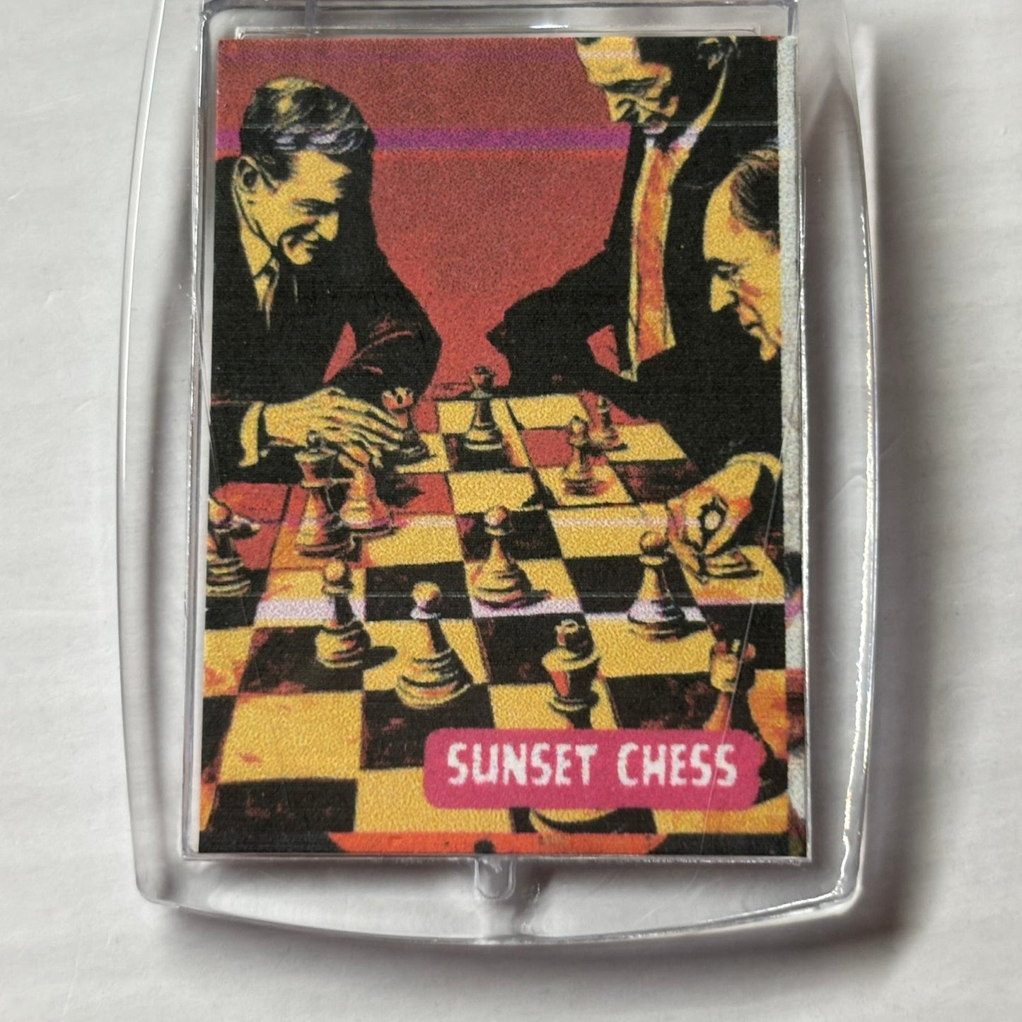 Board Room - Chess  Photo Keychain