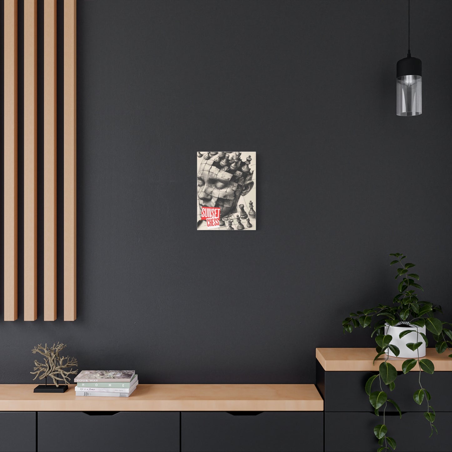 The Peace Within - Canvas Chess Print 12"x16"
