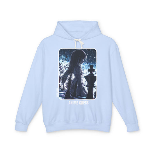 Blue Iced Anime - Sky Blue Chess Hoodie