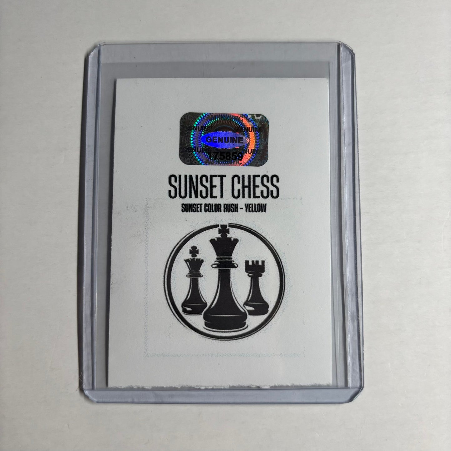 Yellow Collection - Trading Card