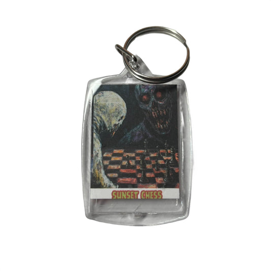 Horror House - Chess  Photo Keychain