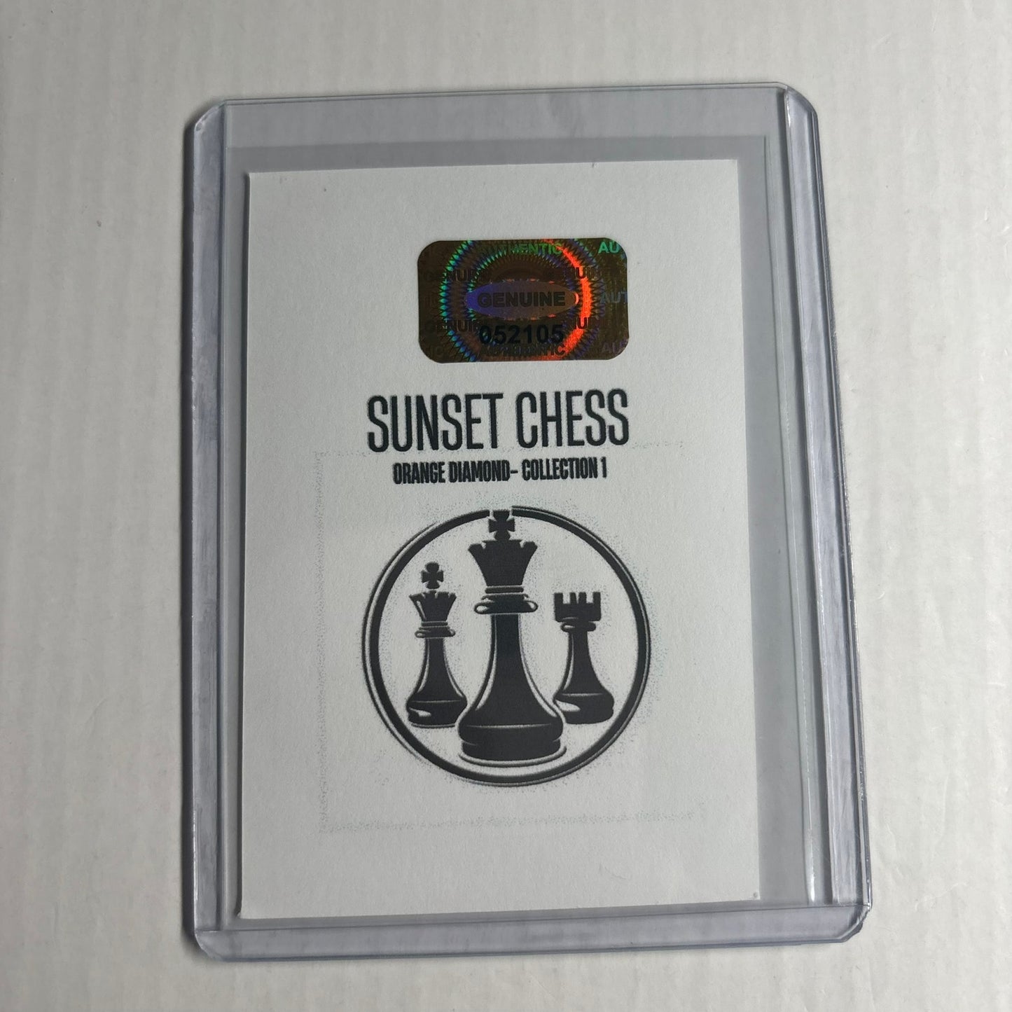 Orange Diamond Collection 1 - Trading Card