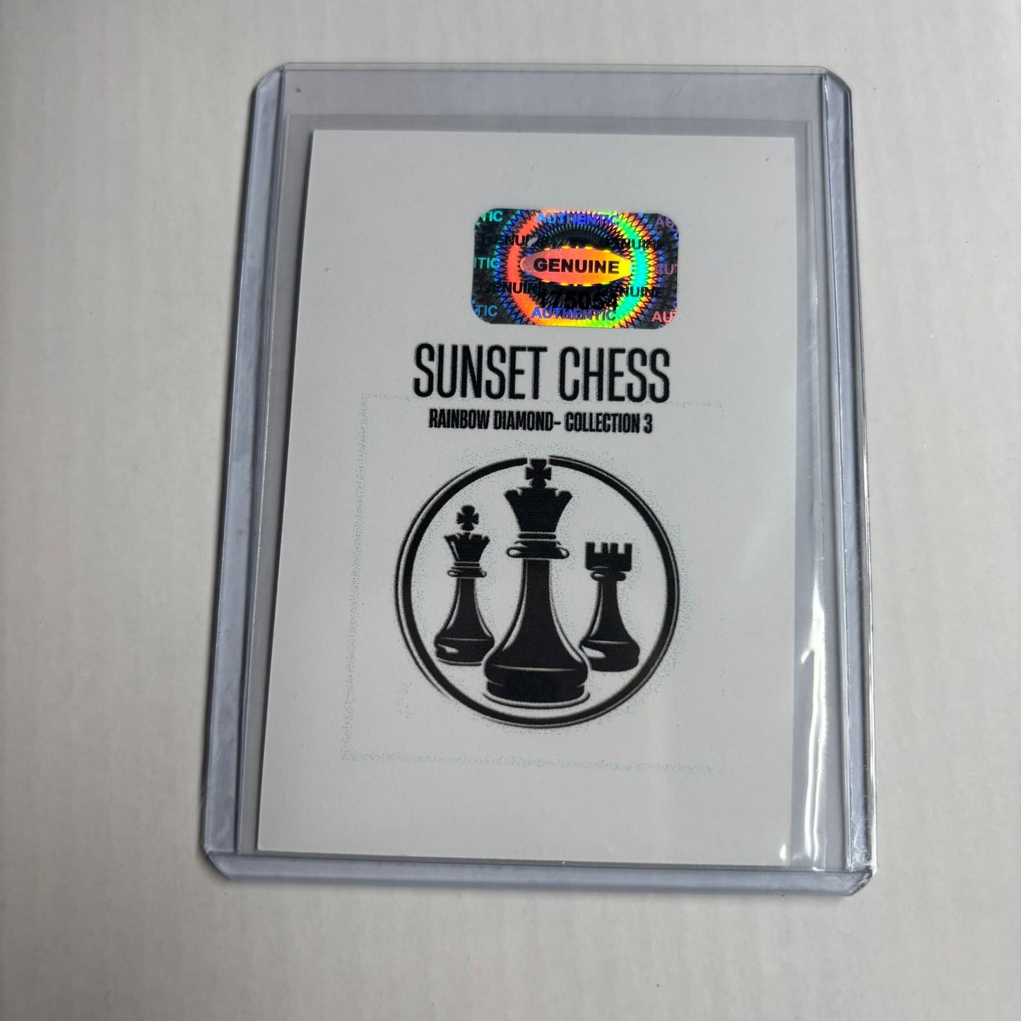 Rainbow Diamond Collection 3 Card #45 - Scrapbook Trading Card