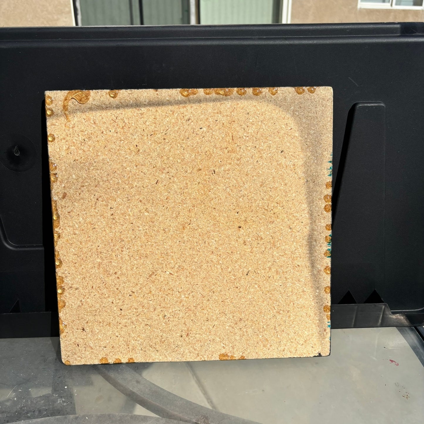 Ocean Blue - Resin Coated Chess Board