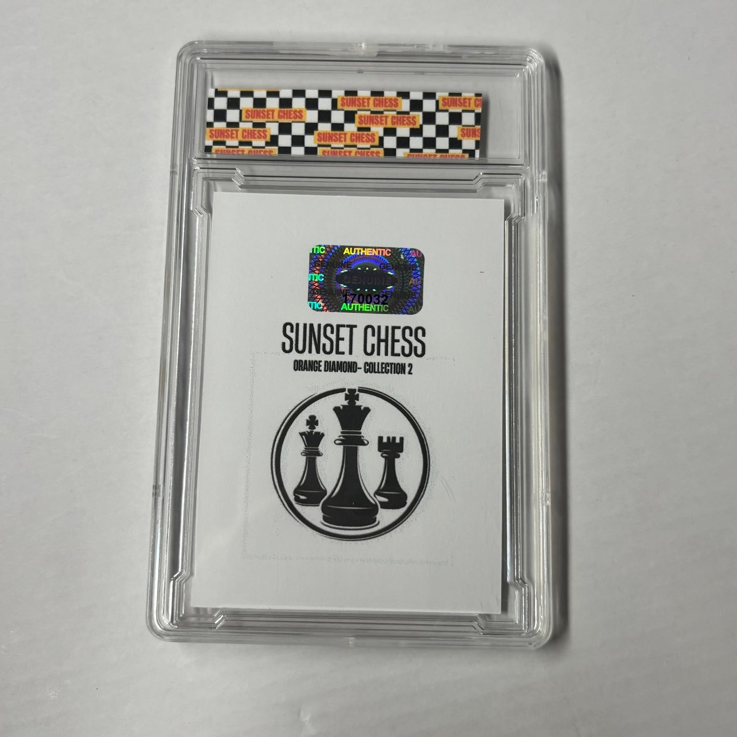 Orange Diamond Collection 2 - Premium Trading Card