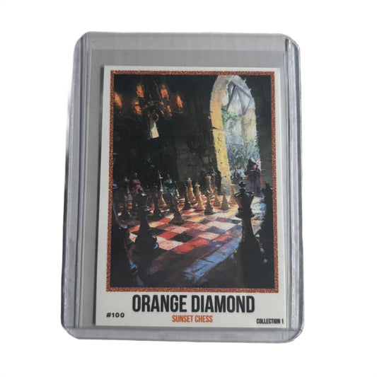 Orange Diamond Collection 1 - Trading Card