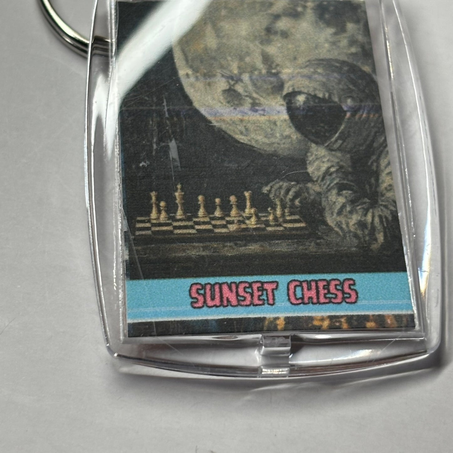 Space Mission - Chess  Photo Keychain