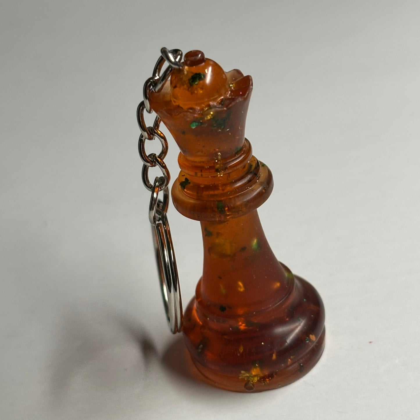 Amber Queen - Handmade Resin Keychain