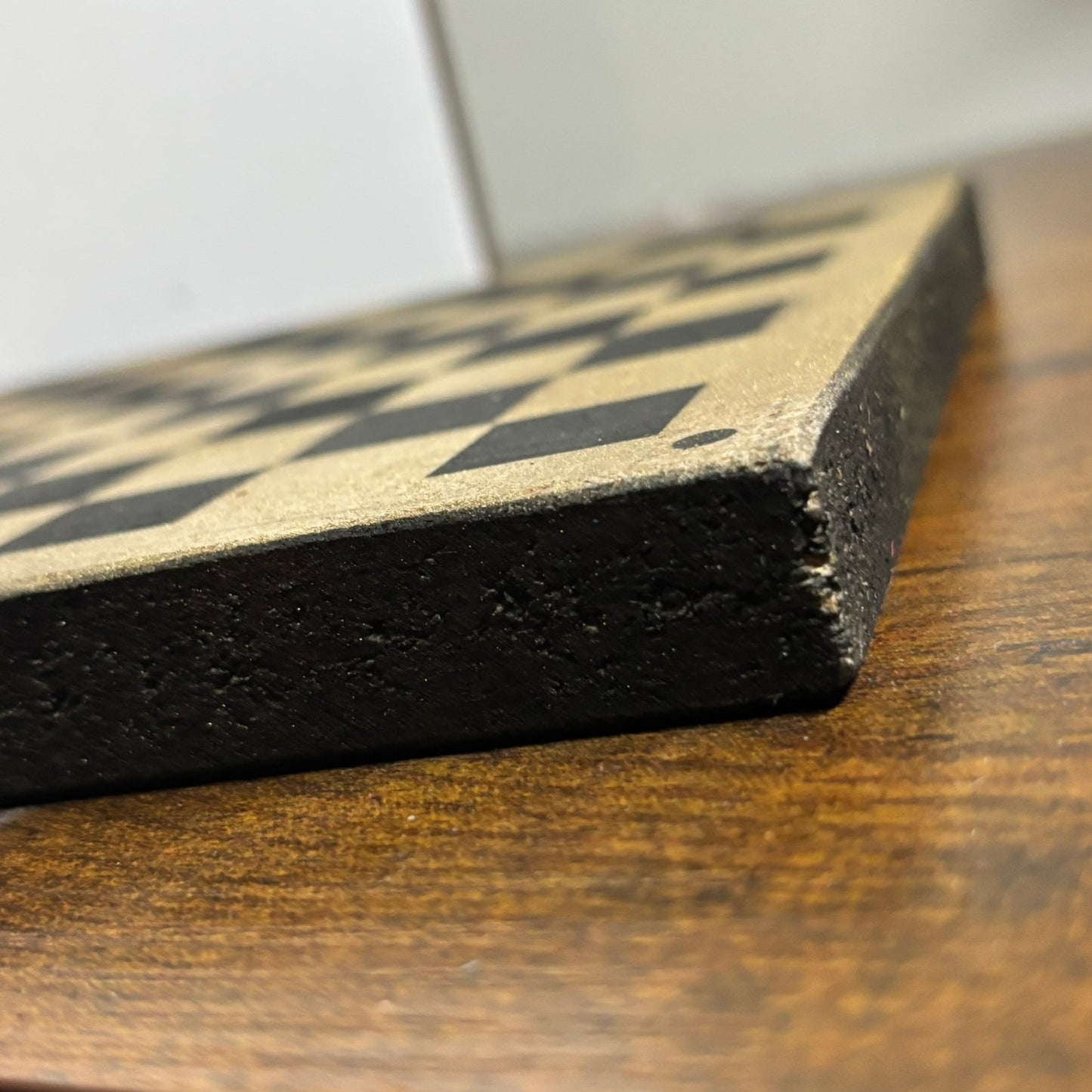 Golden Black - Painted Double Sided Chess Board