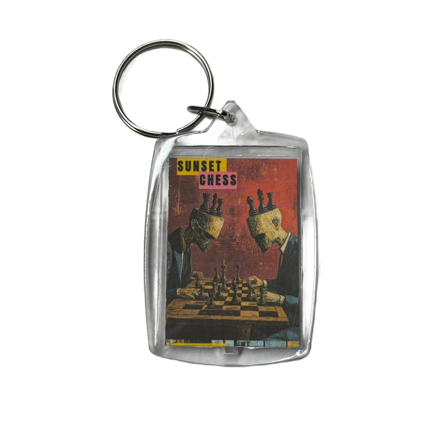 Chess Heads - Chess  Photo Keychain