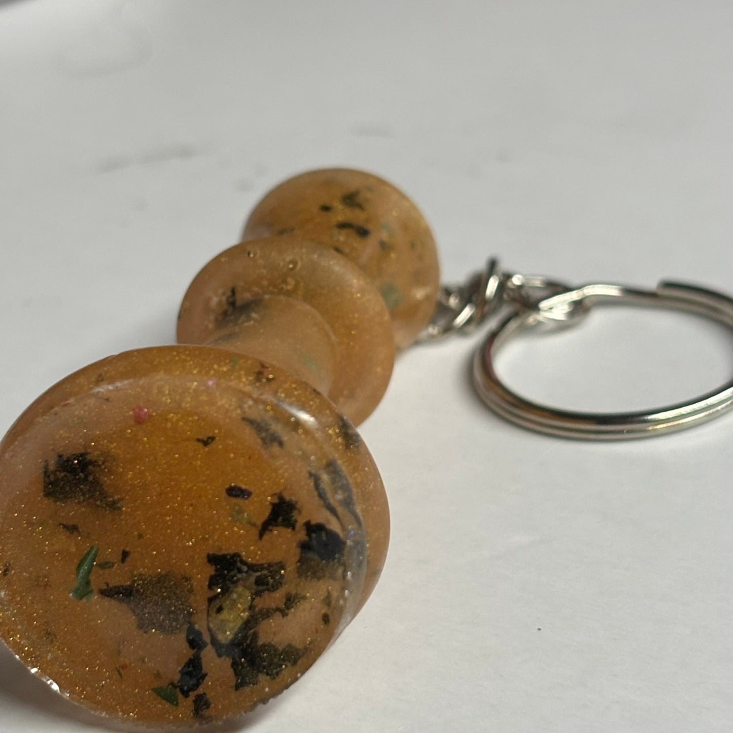 Spotted Yellow King - Handmade Resin Keychain