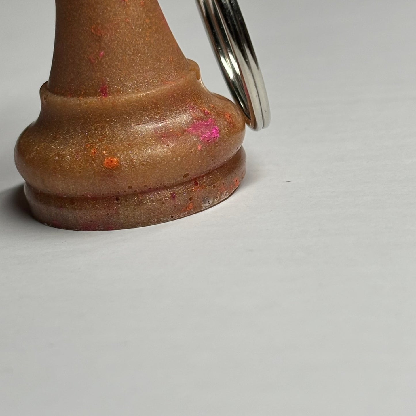 Cream Orange Queen - Handmade Resin Keychain