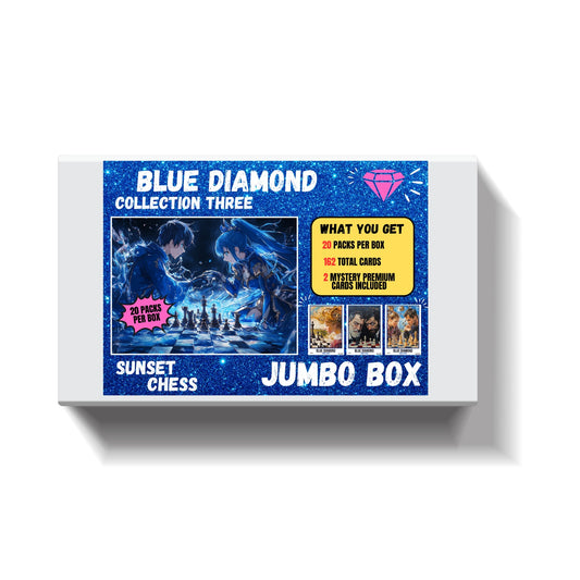 Blue Diamond Part 3 - Jumbo Box Pack - Chess Trading Cards