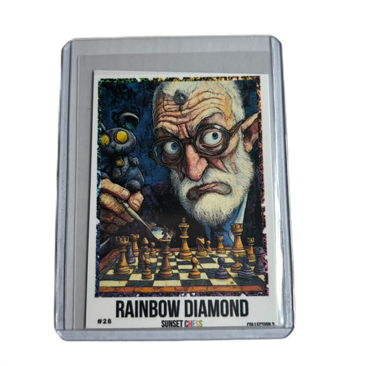 Rainbow Diamond Collection 3 Card # 28 - Scrapbook Trading Card