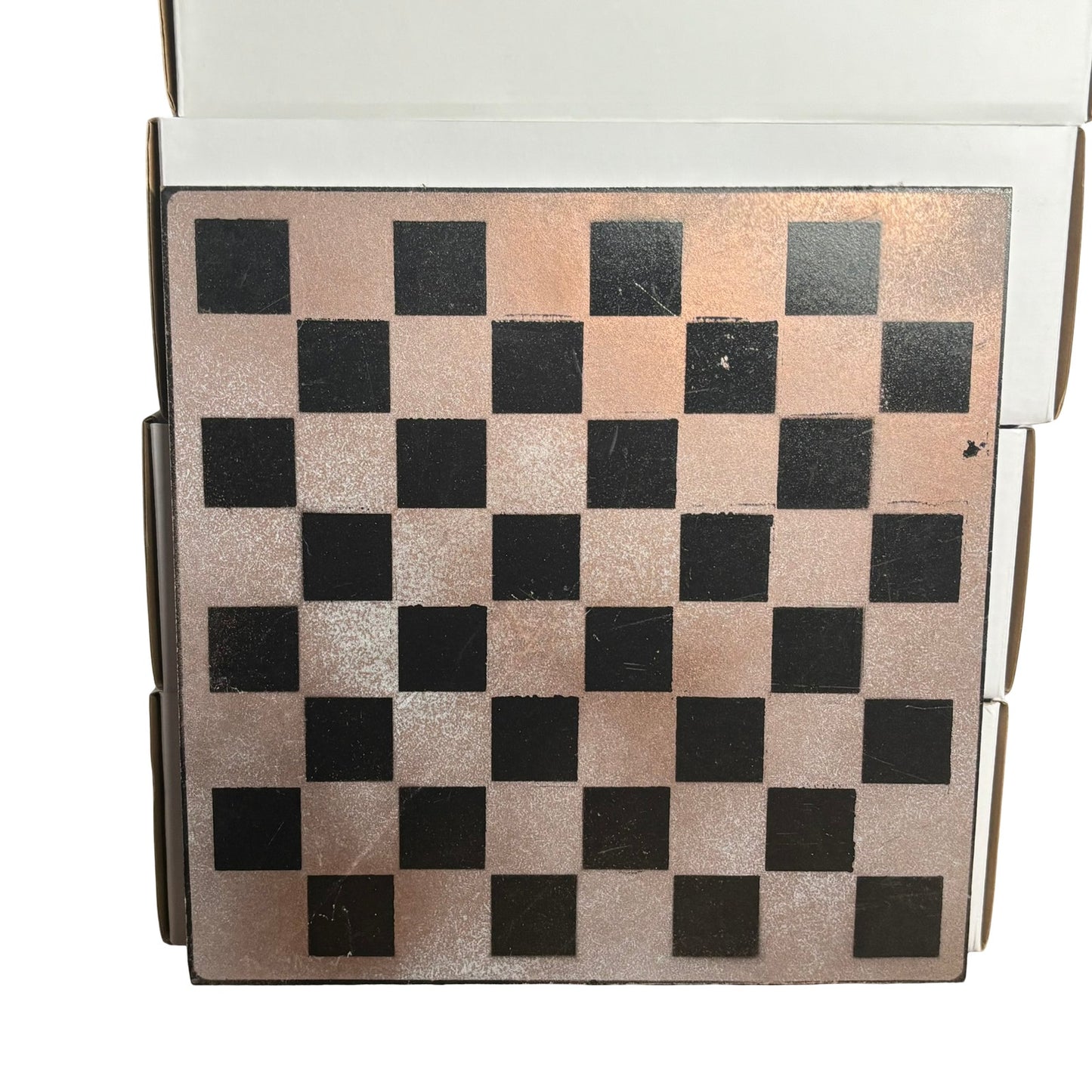 Rustic Brown - Painted Chess Board