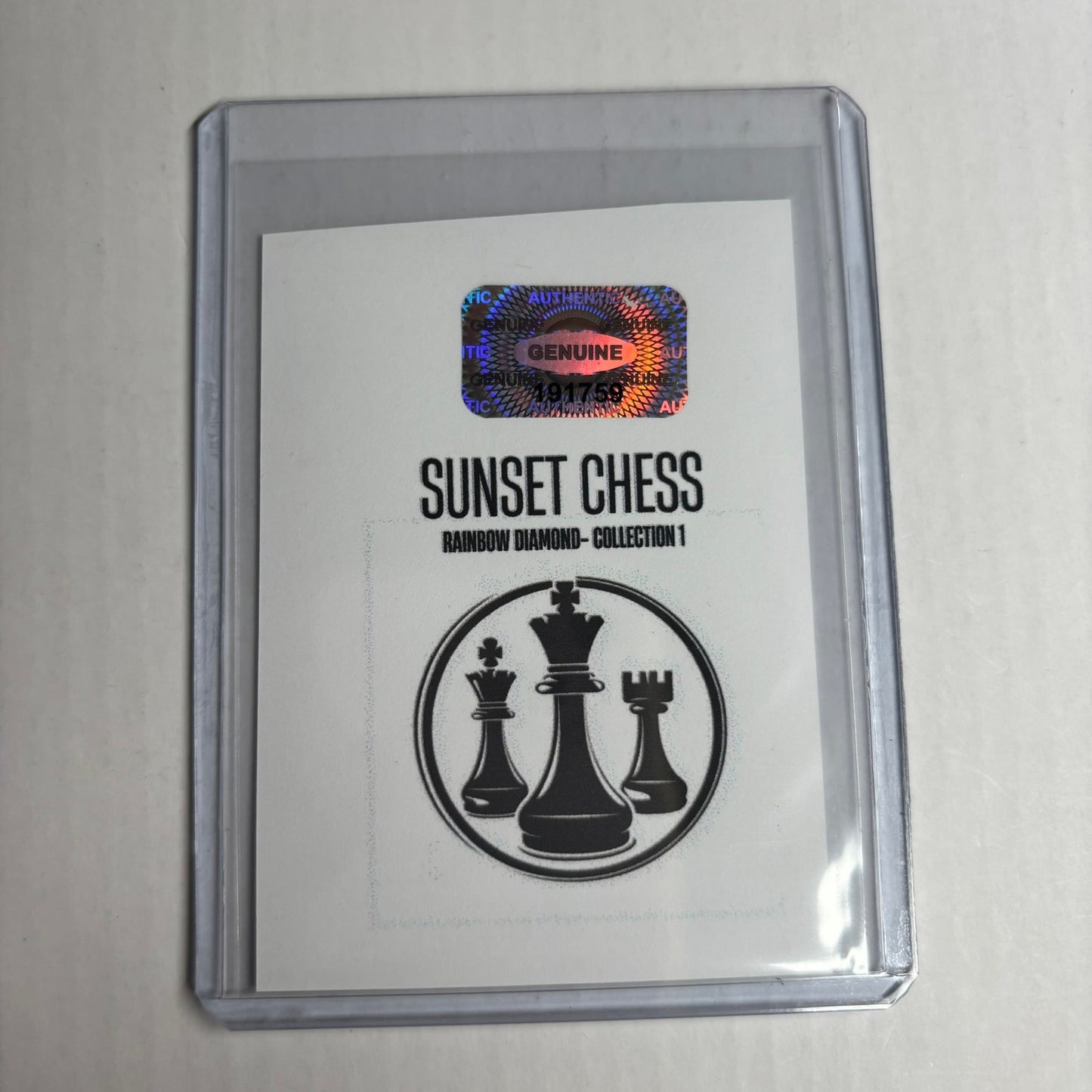 Rainbow Diamond Collection 1 Card