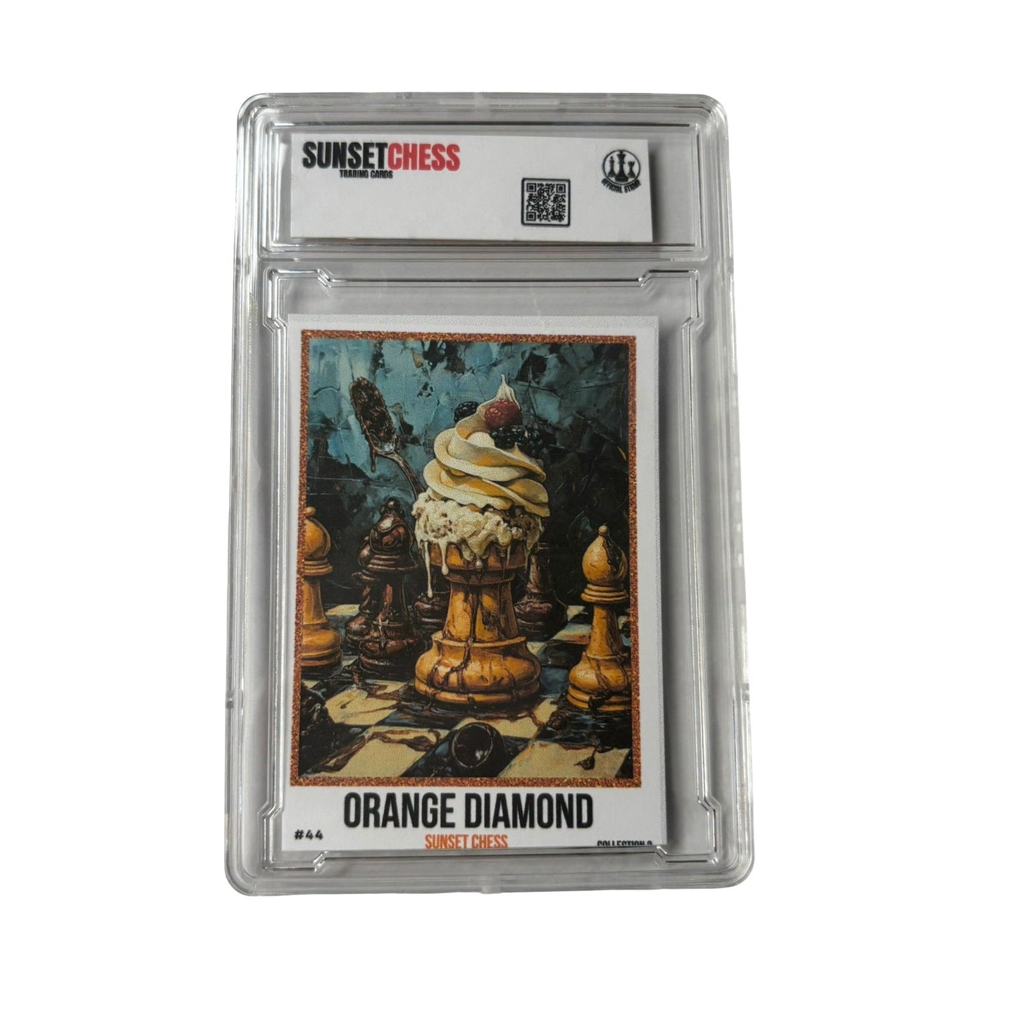 🎁 Orange Diamond Collection 2 - Premium Trading Card (100% off)