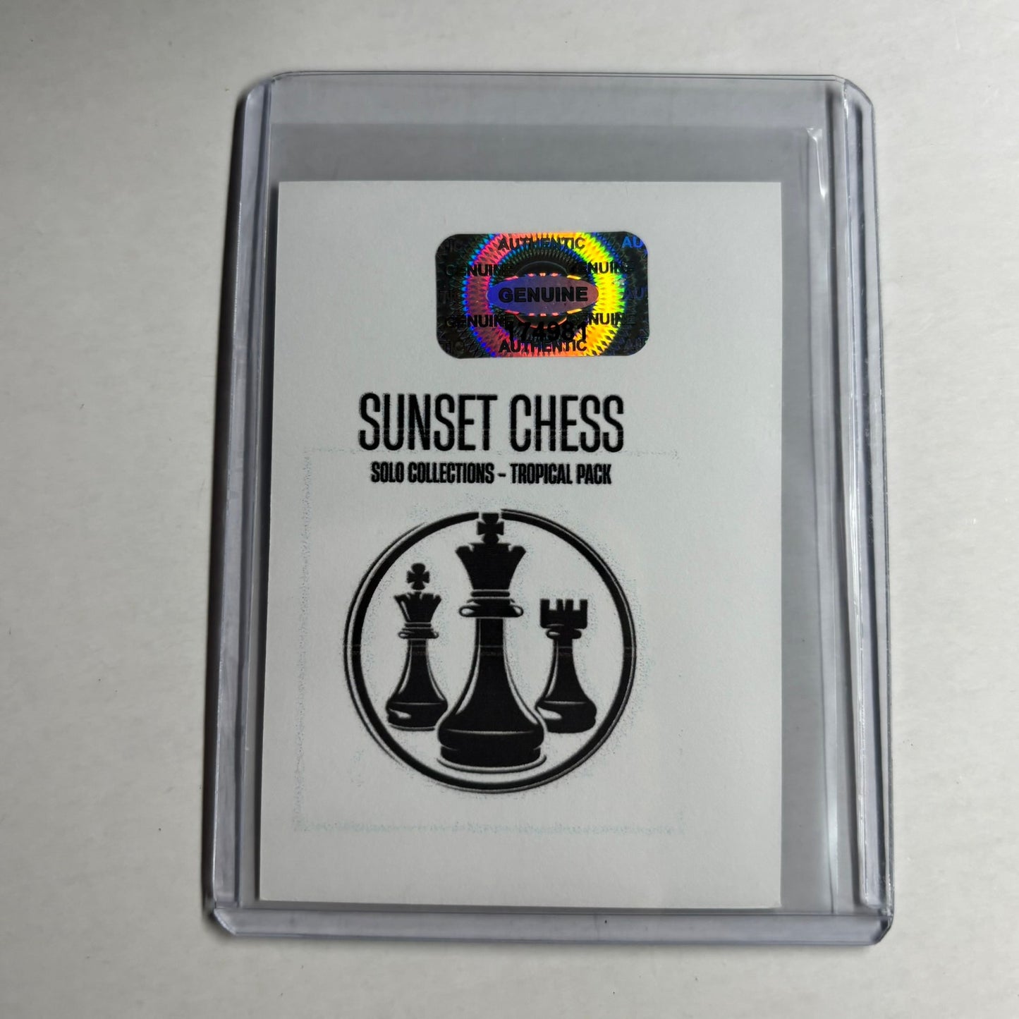 Tropical Collection - Trading Card