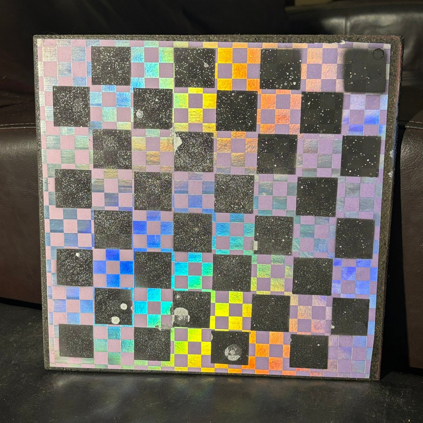 Shine Mini Squares - Scrapbook Chess Board