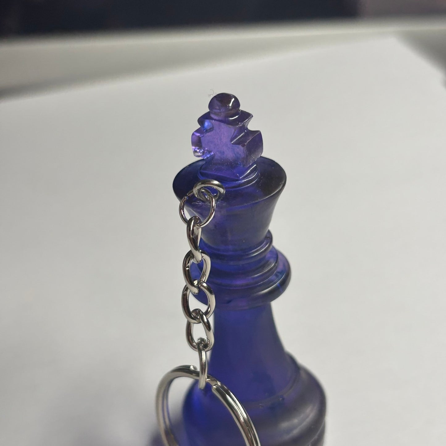 Purple King - Handmade Resin Keychain