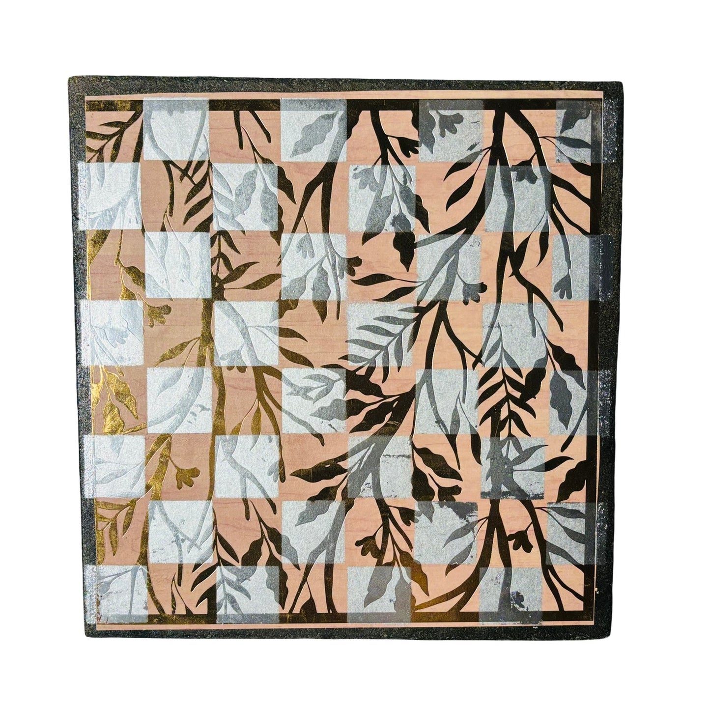 Vintage Golden Chrome - Scrapbook Chess Board