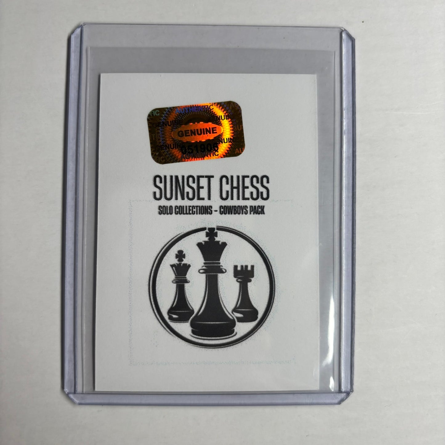 Cowboys Collection - Trading Card