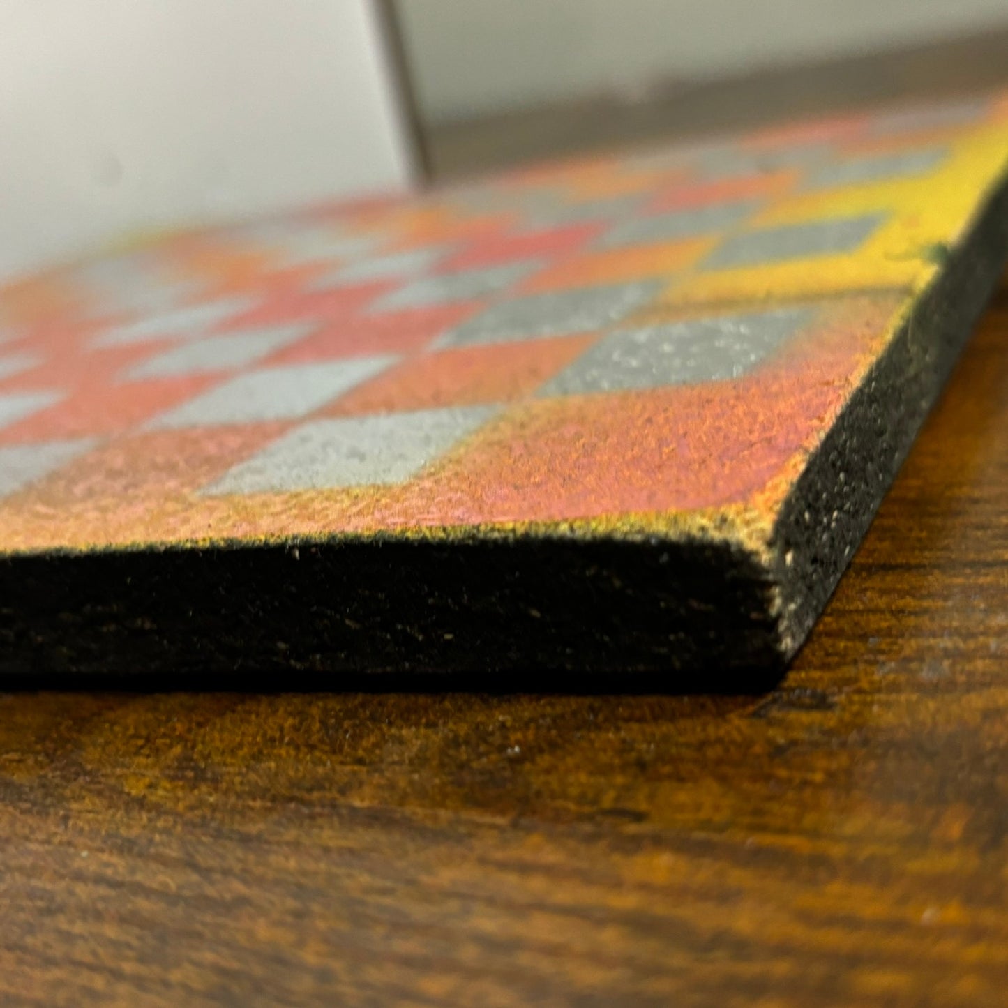 Mango Chrome - Painted Double Sided Chess Board