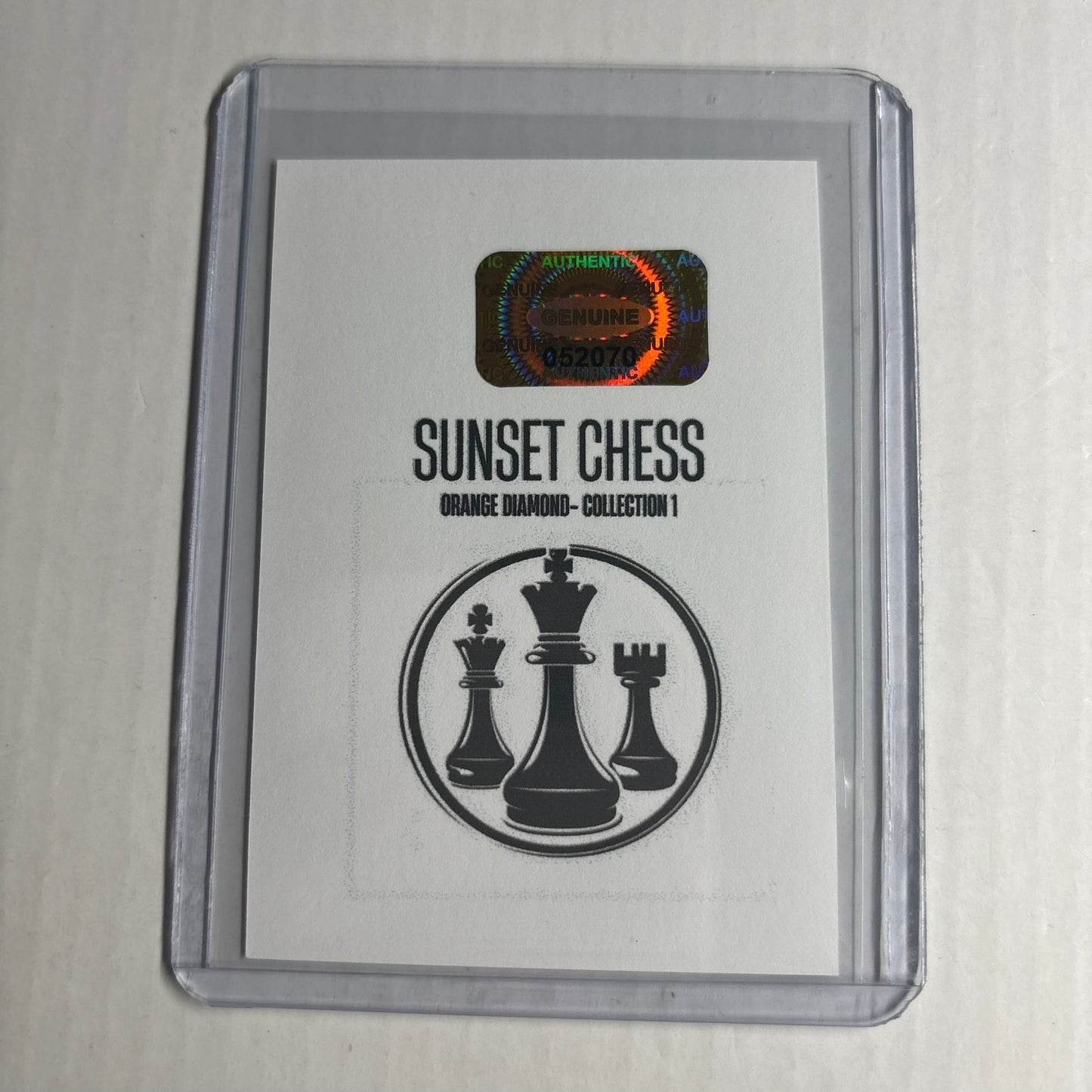 Orange Diamond Collection 1 - Trading Card