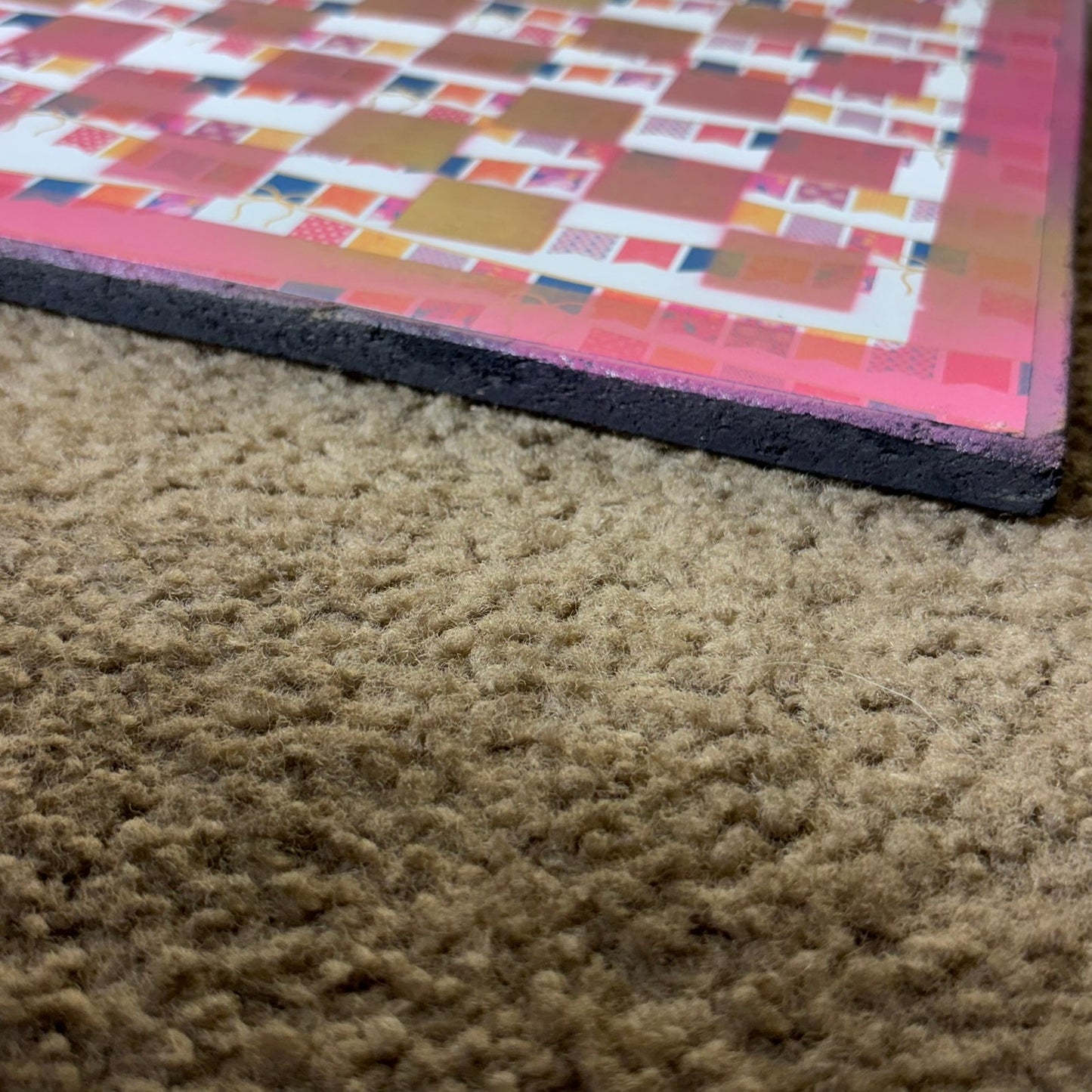 Golden Pink - Scrapbook Chess Board