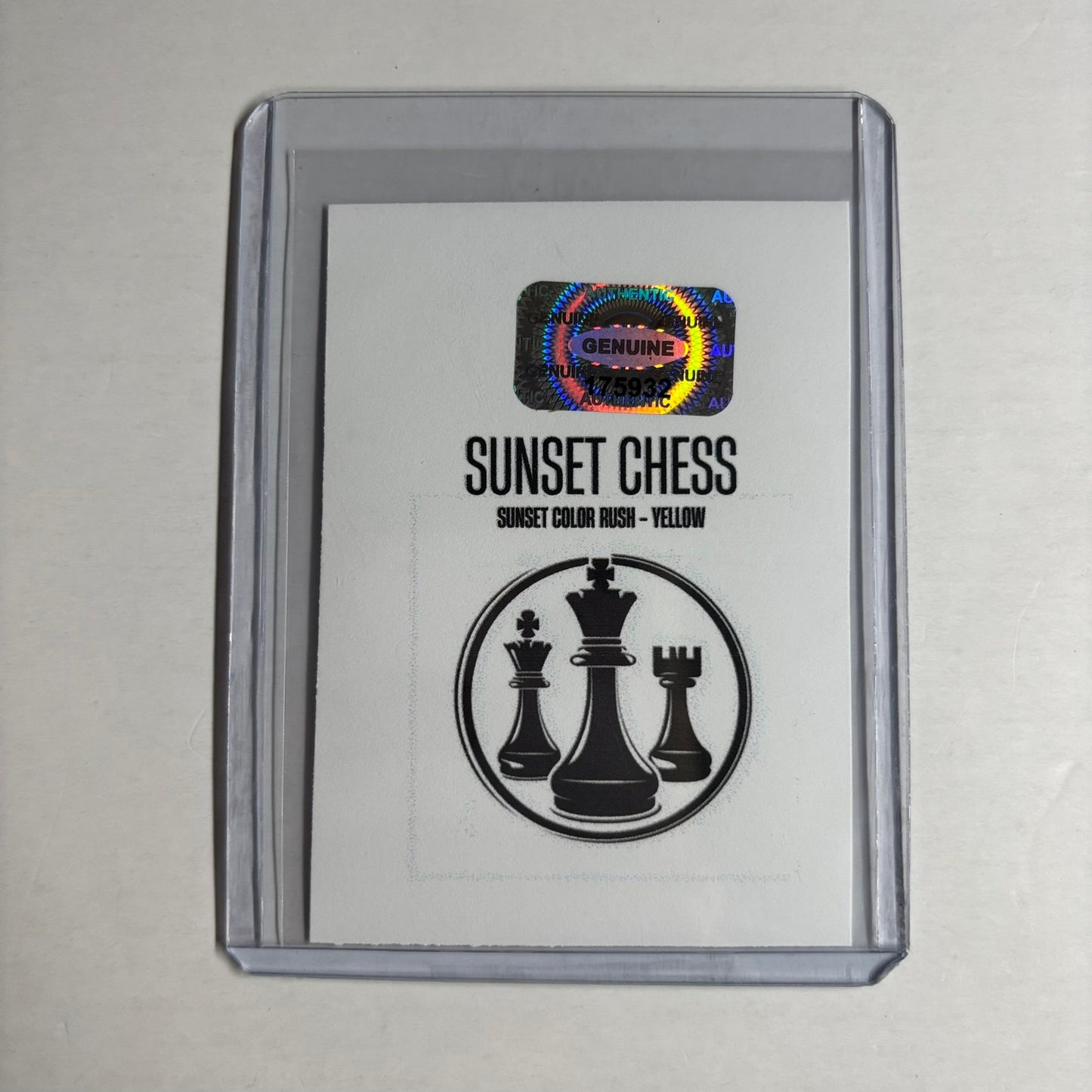 Yellow Collection - Trading Card