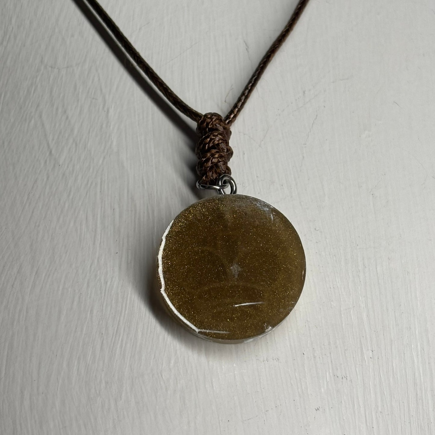 Cream King - Handmade Resin Chess Necklace